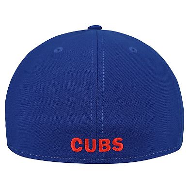 Men's New Era Stone/Royal Chicago Cubs 2026 Spring Training Fan Pack Gradient 39THIRTY Flex Hat