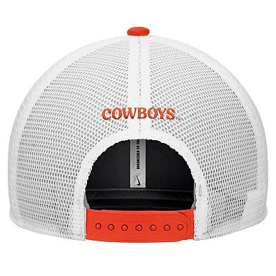 Men's Nike Orange Oklahoma State Cowboys Rise Trucker Dri-FIT Adjustable Hat