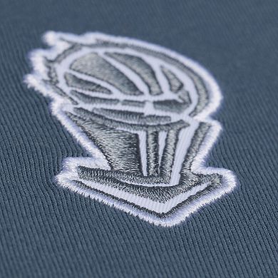 Men's Mitchell & Ness Blue Chicago Bulls Thunderstorm T-Shirt