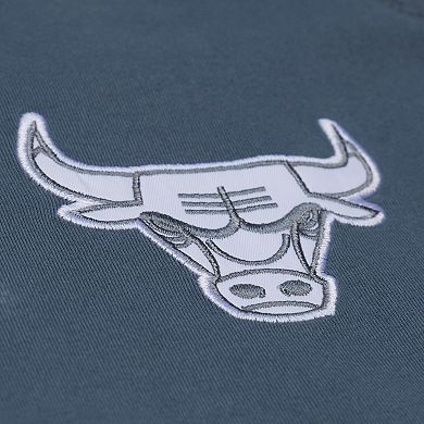 Men's Mitchell & Ness Blue Chicago Bulls Thunderstorm T-Shirt