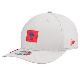 Men's New Era Gray Texas Rangers 2026 Clubhouse 9SEVENTY Adjustable Hat