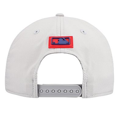 Men's New Era Gray Texas Rangers 2026 Clubhouse 9SEVENTY Adjustable Hat