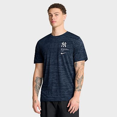 Men's Nike Navy New York Yankees Velocity Dri-FIT T-Shirt