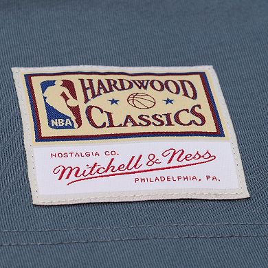 Men's Mitchell & Ness Blue Los Angeles Lakers Thunderstorm T-Shirt