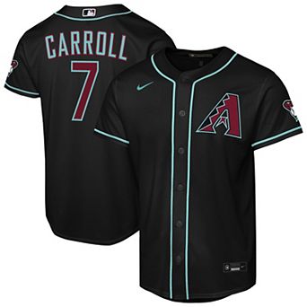 Youth Nike Corbin Carroll Black Arizona Diamondbacks Alternate Stadium Jersey
