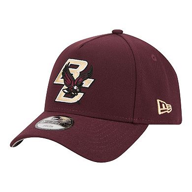 Youth New Era Maroon Boston College Eagles 9FORTY A-Frame Adjustable Hat