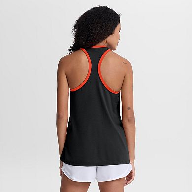 Women's Nike Black Baltimore Orioles Tri-Blend Dri-FIT Racerback Tank Top