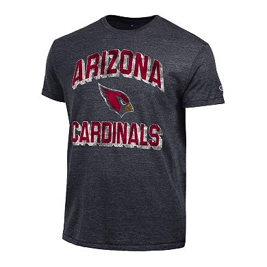 Men's Champion Black Arizona Cardinals Ultimate Tri-Blend T-Shirt