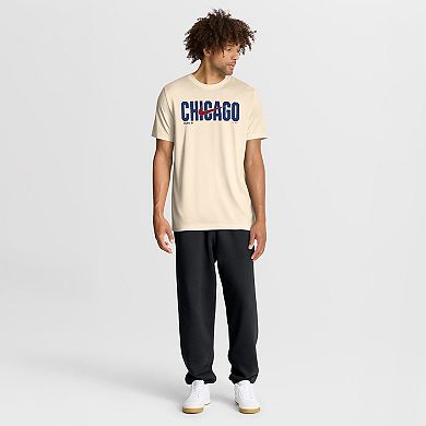 Men's Nike Cream Chicago Cubs Swoosh Legend Dri-FIT T-Shirt