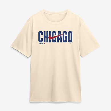 Men's Nike Cream Chicago Cubs Swoosh Legend Dri-FIT T-Shirt