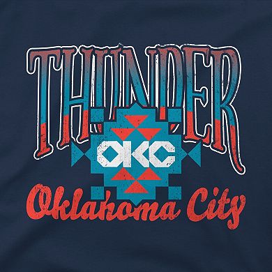 Unisex Stadium Essentials Navy Oklahoma City Thunder Sky High Hoodie