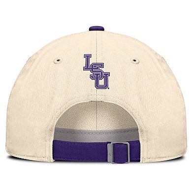 Unisex Nike Natural LSU Tigers 2026 Primetime Natural 2-Tone Club Adjustable Hat