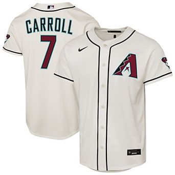 Youth Nike Corbin Carroll Cream Arizona Diamondbacks Home Stadium Jersey