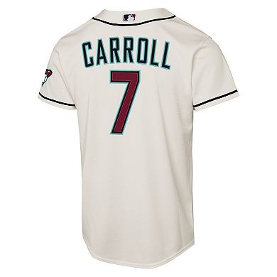 Youth Nike Corbin Carroll Cream Arizona Diamondbacks Home Stadium Jersey