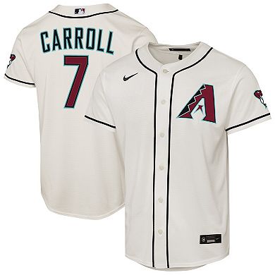 Youth Nike Corbin Carroll Cream Arizona Diamondbacks Home Stadium Jersey