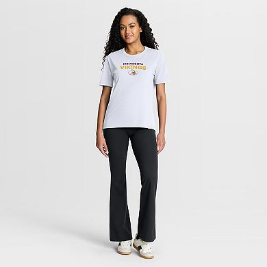 Women's Fanatics White Minnesota Vikings Fade Legacy T-Shirt