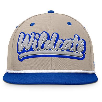 Men's Fanatics Khaki/Royal Kentucky Wildcats Colt Fitted Hat