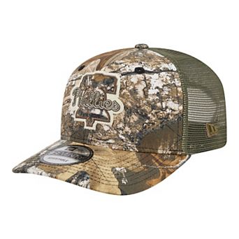 Men's New Era Camo Philadelphia Phillies Realtree 9SEVENTY Adjustable Hat