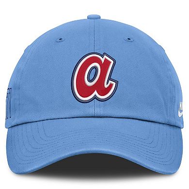 Men's Nike Light Blue Atlanta Braves Cooperstown Club Adjustable Hat