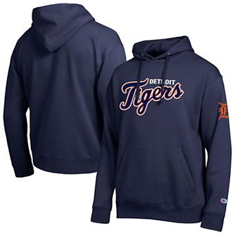 Men's Champion Navy Detroit Tigers All Star Embroidered Wordmark Hoodie