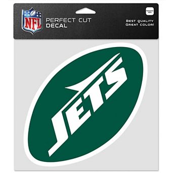 "WinCraft New York Jets 8"" x 8"" Perfect Cut Color Decal"