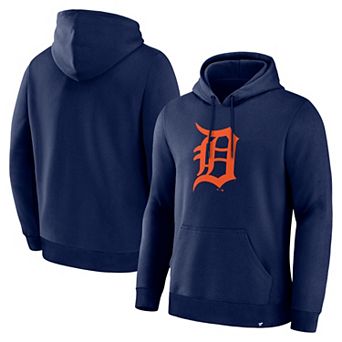 Men's Fanatics Navy Detroit Tigers Primary Logo Legacy Hoodie