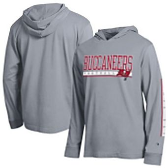 Men's Champion Heather Gray Tampa Bay Buccaneers All Star Hoodie T-Shirt