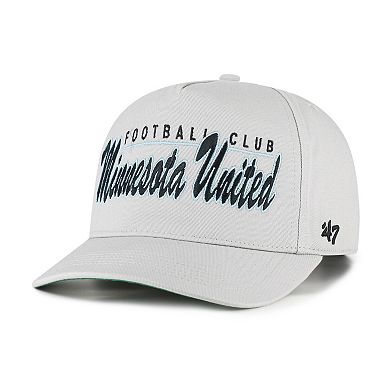 Men's '47 Gray Minnesota United FC Brushmark Hitch Adjustable Hat