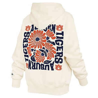 Women's Pressbox Cream Auburn Tigers Elena Janise Hoodie
