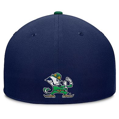 Men's Fanatics Navy Notre Dame Fighting Irish Pick Off Fitted Hat