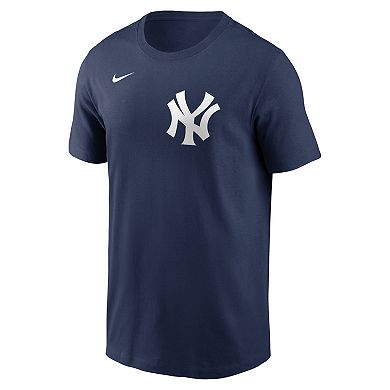 Men's Nike Giancarlo Stanton Navy New York Yankees Name & Number T-Shirt