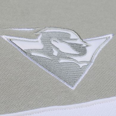 Men's Mitchell & Ness Blue Golden State Warriors Thunderstorm Head Coach Quarter-Zip Jacket