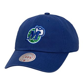 Men's Mitchell & Ness Navy Dallas Mavericks Hardwood Classics 1904 Adjustable Hat