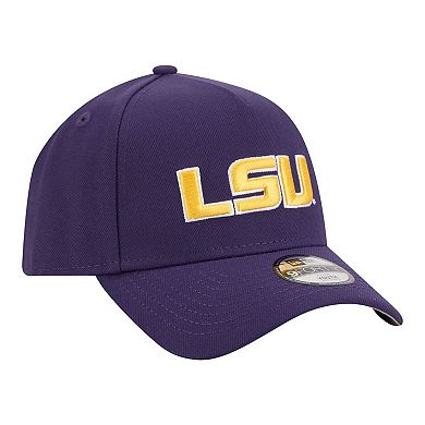 Youth New Era Purple LSU Tigers 9FORTY A-Frame Adjustable Hat