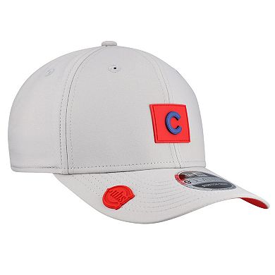 Men's New Era Gray Chicago Cubs 2026 Clubhouse 9SEVENTY Adjustable Hat