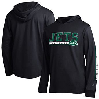 Men's Champion Black New York Jets All Star Hoodie T-Shirt