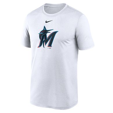 Men's Nike White Miami Marlins New Legend Dri-FIT T-Shirt