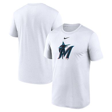 Men's Nike White Miami Marlins New Legend Dri-FIT T-Shirt