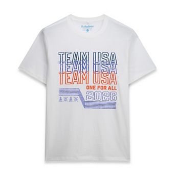 Men's Chubbies White Team USA The Frost and Found T-Shirt