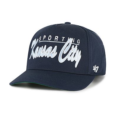 Men's '47 Navy Sporting Kansas City Brushmark Hitch Adjustable Hat