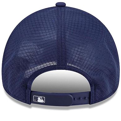 Men's New Era Navy Milwaukee Brewers 2026 Batting Practice Alternate Apex 9FORTY Adjustable Hat