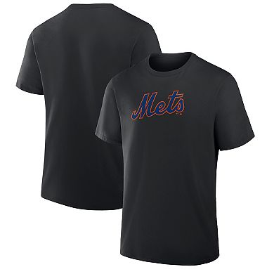 Men's Fanatics Black New York Mets Alternate Logo Legacy T-Shirt