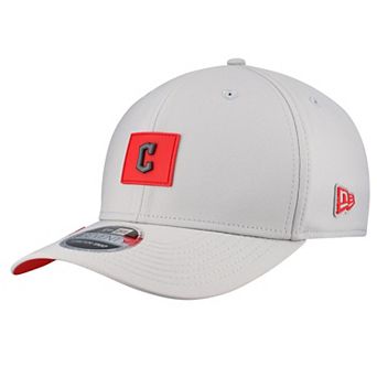 Men's New Era Gray Cleveland Guardians 2026 Clubhouse 9SEVENTY Adjustable Hat