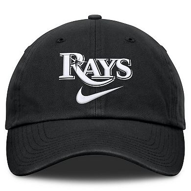 Men's Nike Black Tampa Bay Rays Primetime Club Adjustable Hat