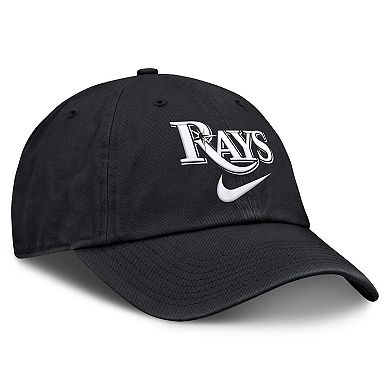 Men's Nike Black Tampa Bay Rays Primetime Club Adjustable Hat