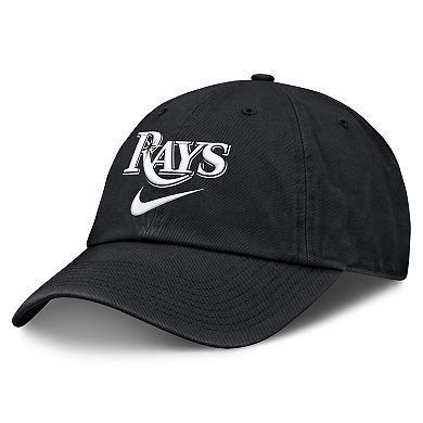 Men's Nike Black Tampa Bay Rays Primetime Club Adjustable Hat