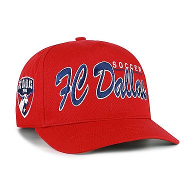 Men's '47 Red FC Dallas Brushmark Hitch Adjustable Hat