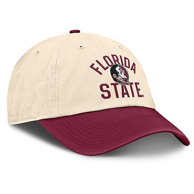 Unisex Nike Natural Florida State Seminoles 2026 Primetime Natural 2-Tone Club Adjustable Hat