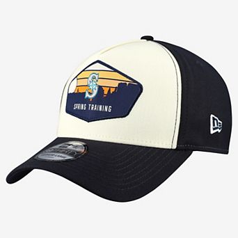 Men's New Era Stone Seattle Mariners 2026 Spring Training Fan Pack Gradient 39THIRTY Flex Hat
