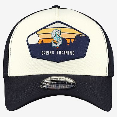 Men's New Era Stone Seattle Mariners 2026 Spring Training Fan Pack Gradient 39THIRTY Flex Hat